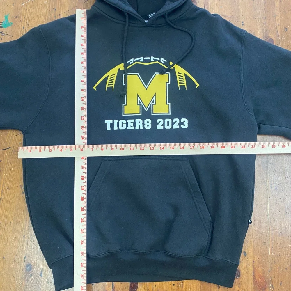 Pennant Sportswear‎ Black Tigers 2023 Football Hoodie Sweatshirt Mens L Missouri
